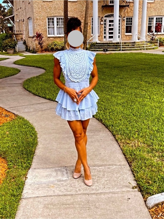 saints + secrets Dresses & Skirts - Saints + Secrets Ruffled Romper